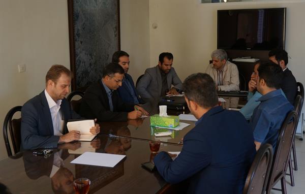 برگزاری جلسه  بررسی سرمایه گذاری شبکه فیبر نوری شهرداری همدان