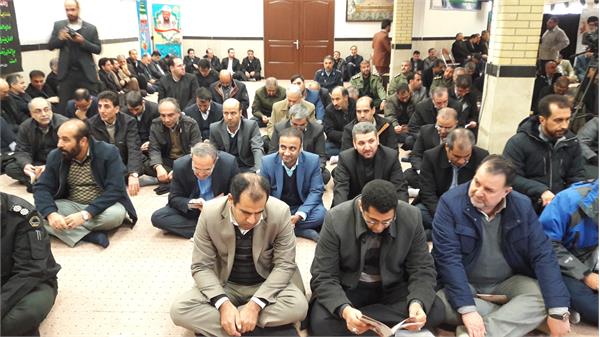 دیدار مدیران بخش ارتباطات با امام جمعه همدان