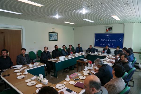 سومین  جلسه کارگروه سایبری پدافند غیرعامل  استان همدان برگزار شد