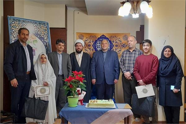 مراسم جشن آغاز عبادت و بندگی فرزندان نومکلف کارکنان اداره کل ارتباطات استان همدان برگزار شد
