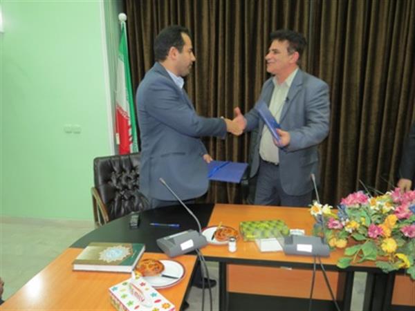 عقد تفاهم نامه همکاری بین اداره کل هواشناسی استان همدان و اداره کل فناوری اطلاعات و ارتباطات استان همدان
