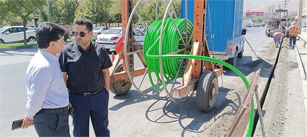 عملیات  اجرای فیبر نوری منازل و کسب و کارها در همدان فعال شد