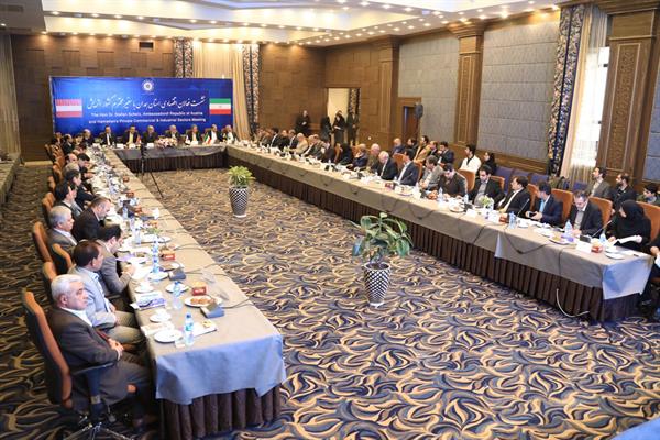 نشست فعالین اقتصادی استان همدان با  سفیر کشور اتریش