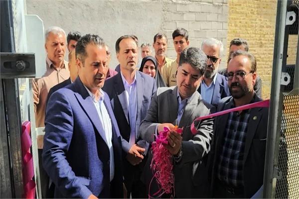 سایت تلفن همراه روستای آب باریک در شهرستان رزن افتتاح شد