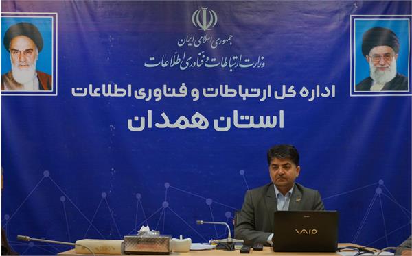 از زمان شروع جنگ خدمات بخش ارتباطات استان همدان بی وقفه جاری است