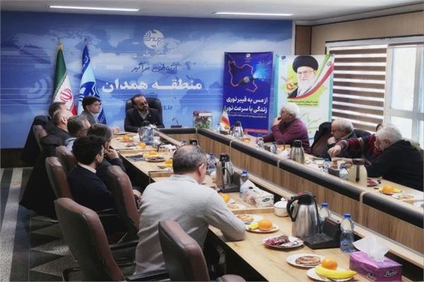 توسعه شبکه فیبر نوری در استان همدان