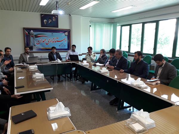 برگزاری چهارمین جلسه کارگروه پدافند غیرعامل حوزه سایبری استان همدان