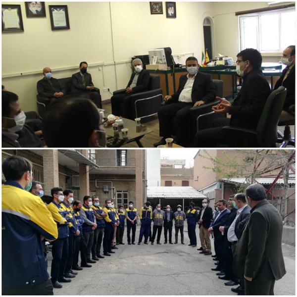 نماینده گروه بازرسی وزارت ارتباطات از پست همدان بازدید کرد